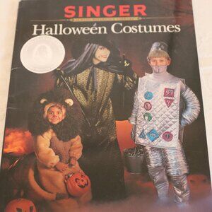 Singer Halloween Costumes Paperback book